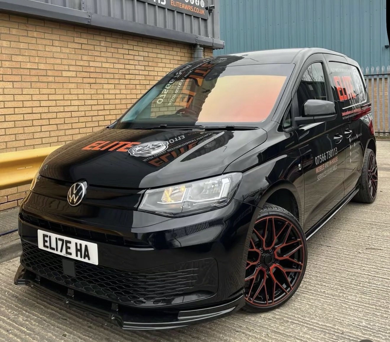Elite AWRS mobile alloy wheel repair van